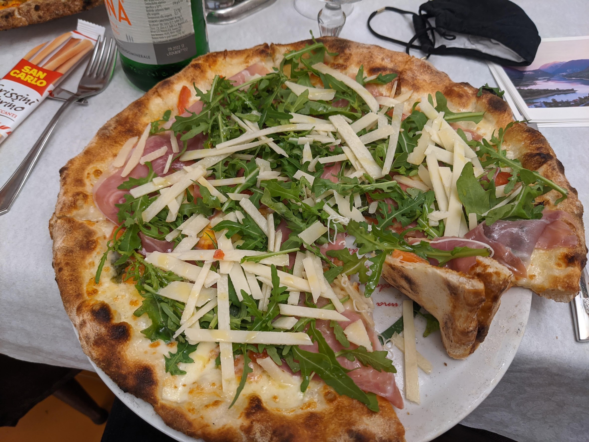 Pizza in Amalfi