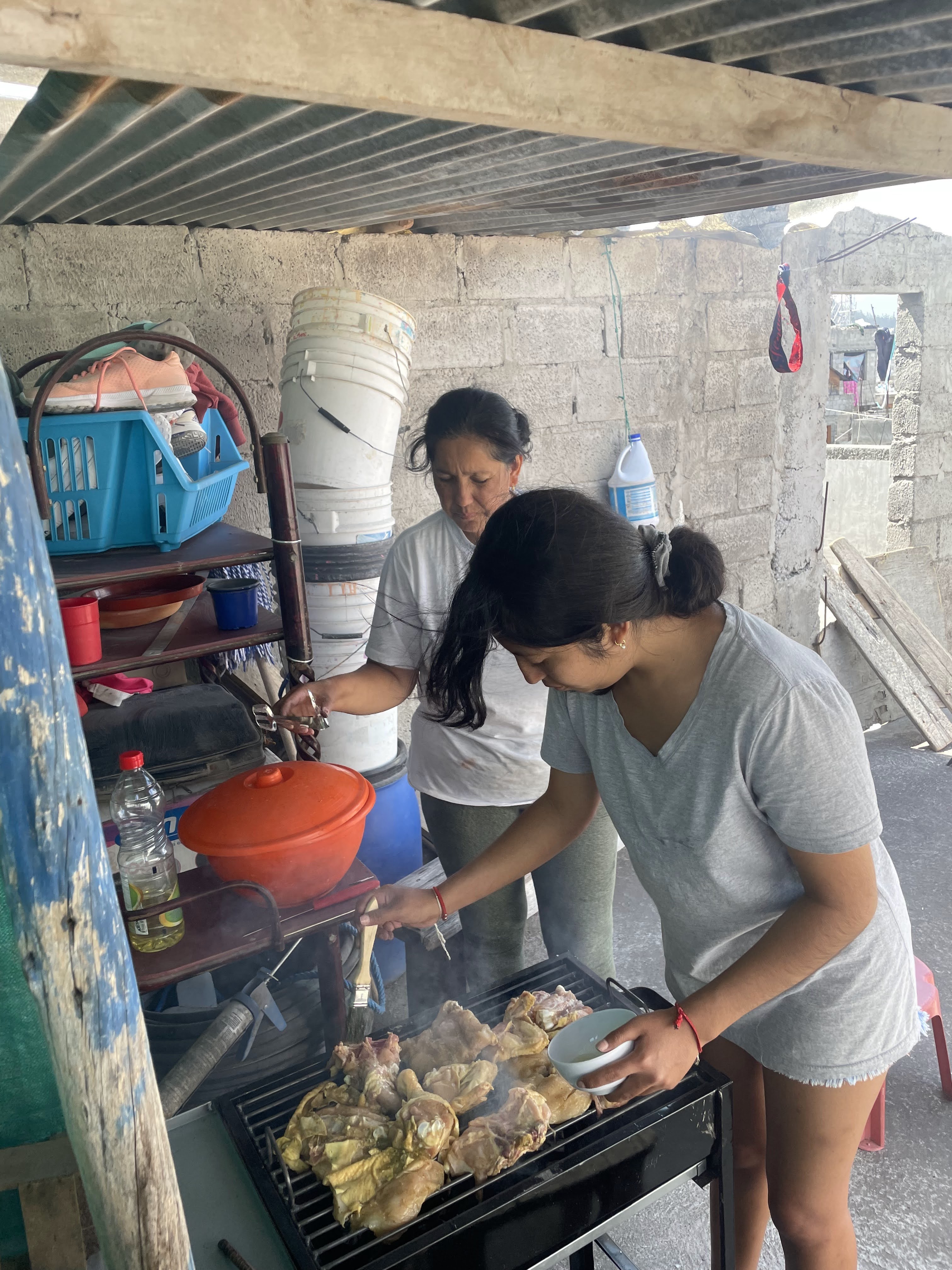 BBQ on the roof