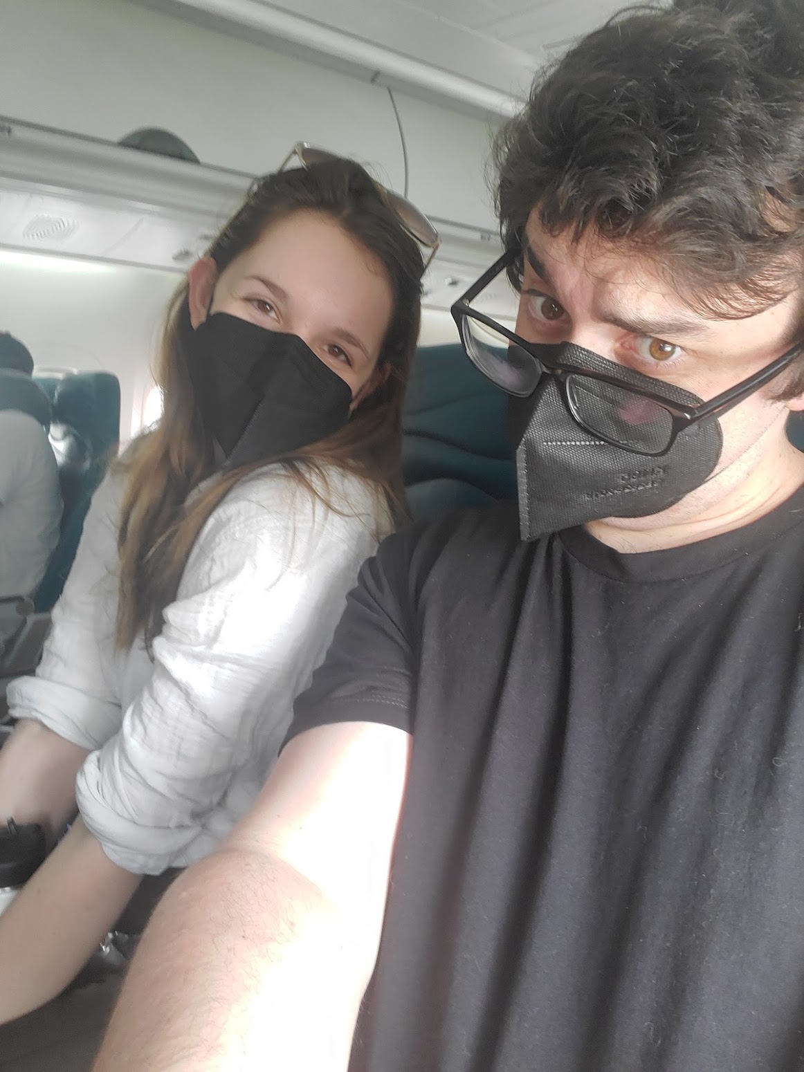 Daniel and Alissa arrived today!