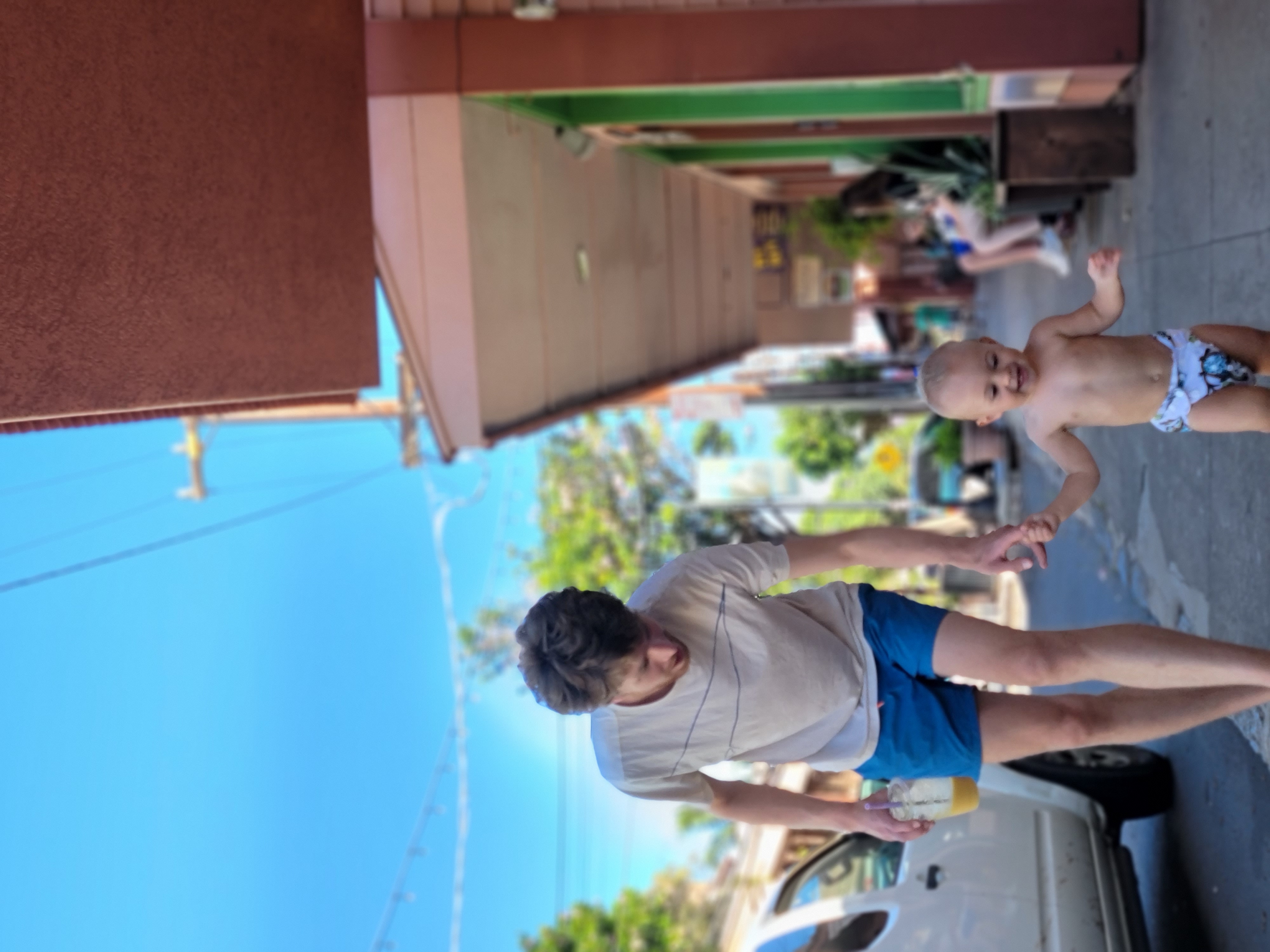 I'm walkin' here