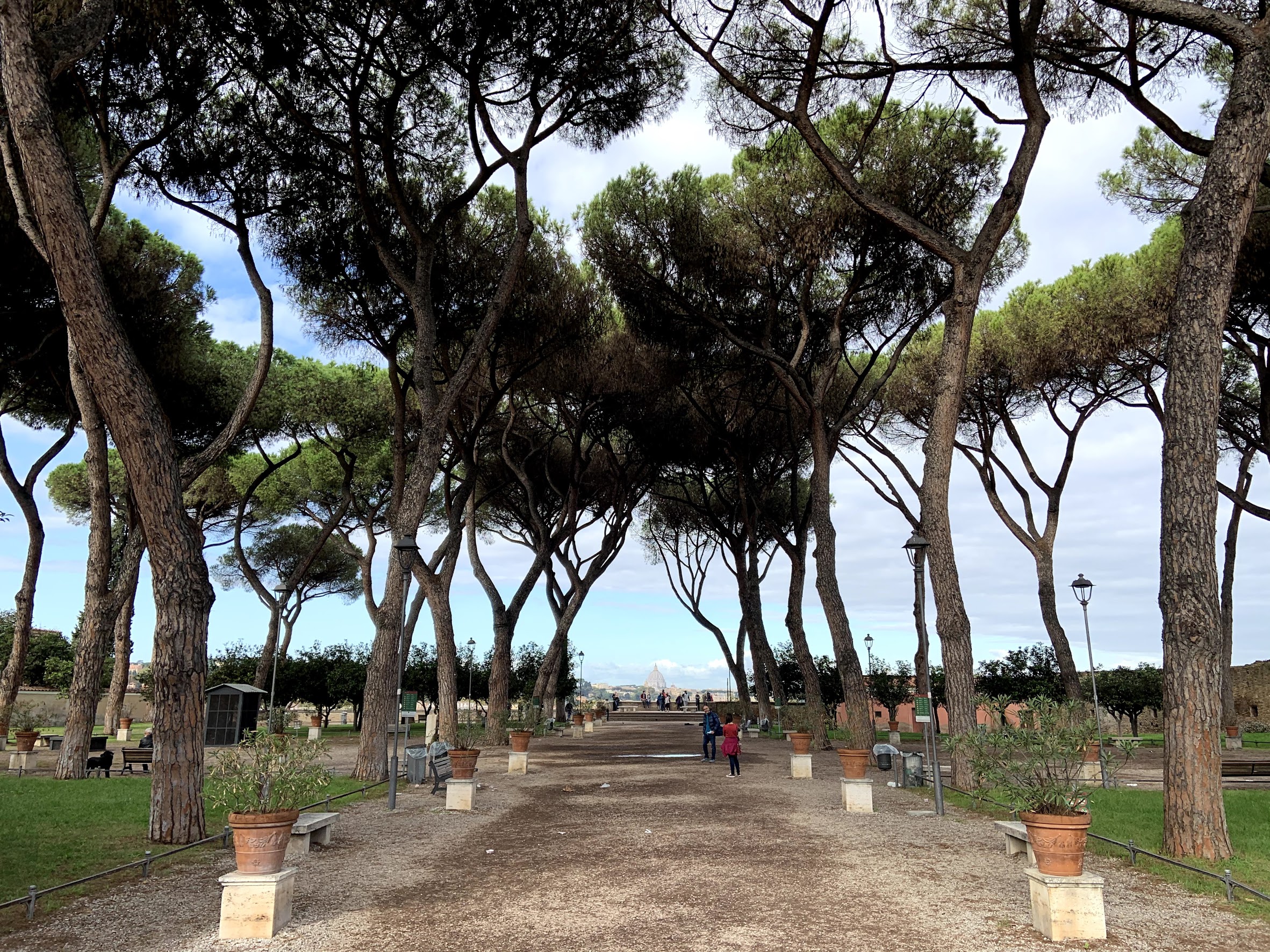 A park in rome