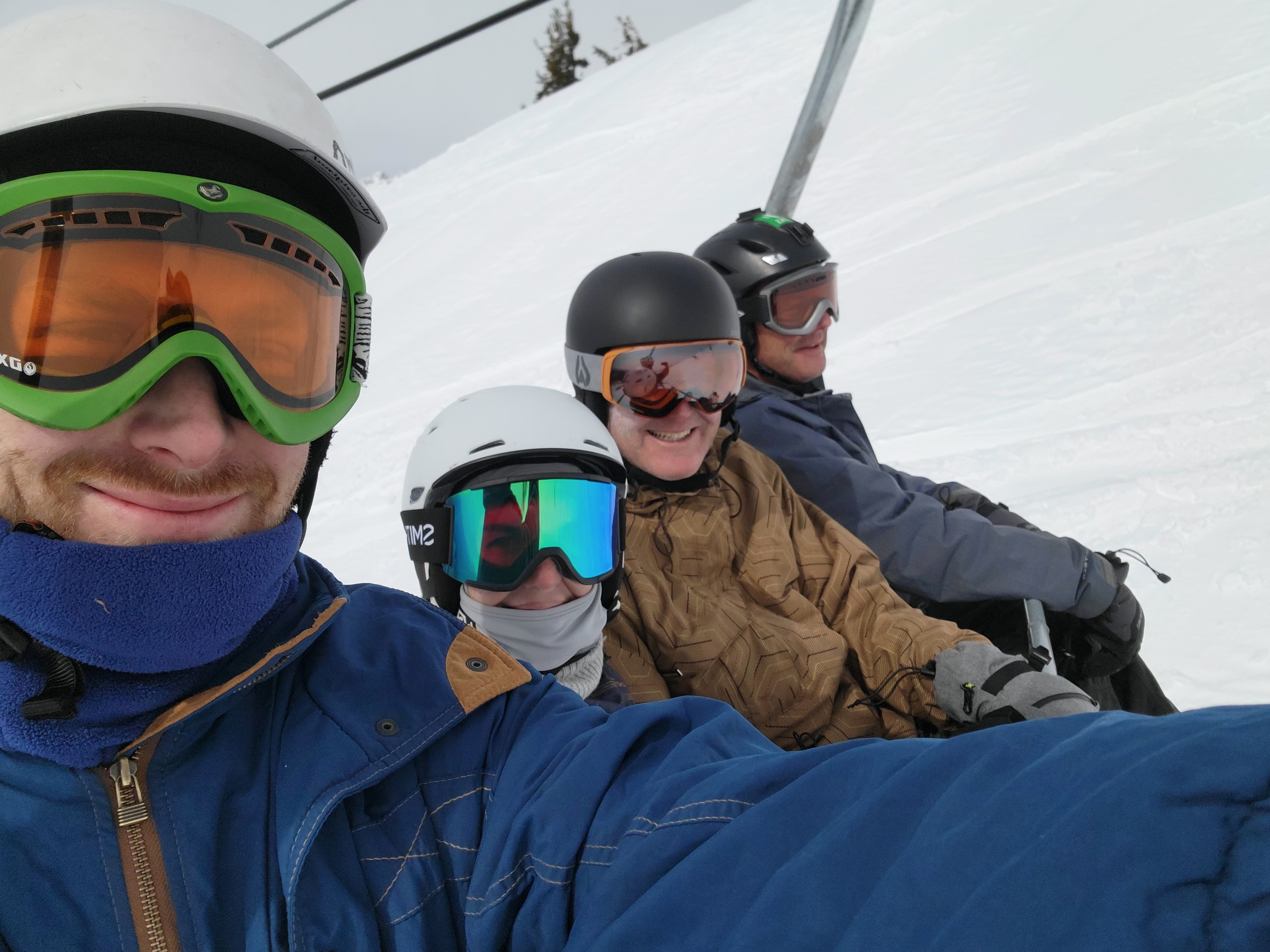 While I was in that neck of the woods, I took some time to drive down to Bend, OR and visit my dad and Annie who were having an extended stay skiing Mt. Bachelor.