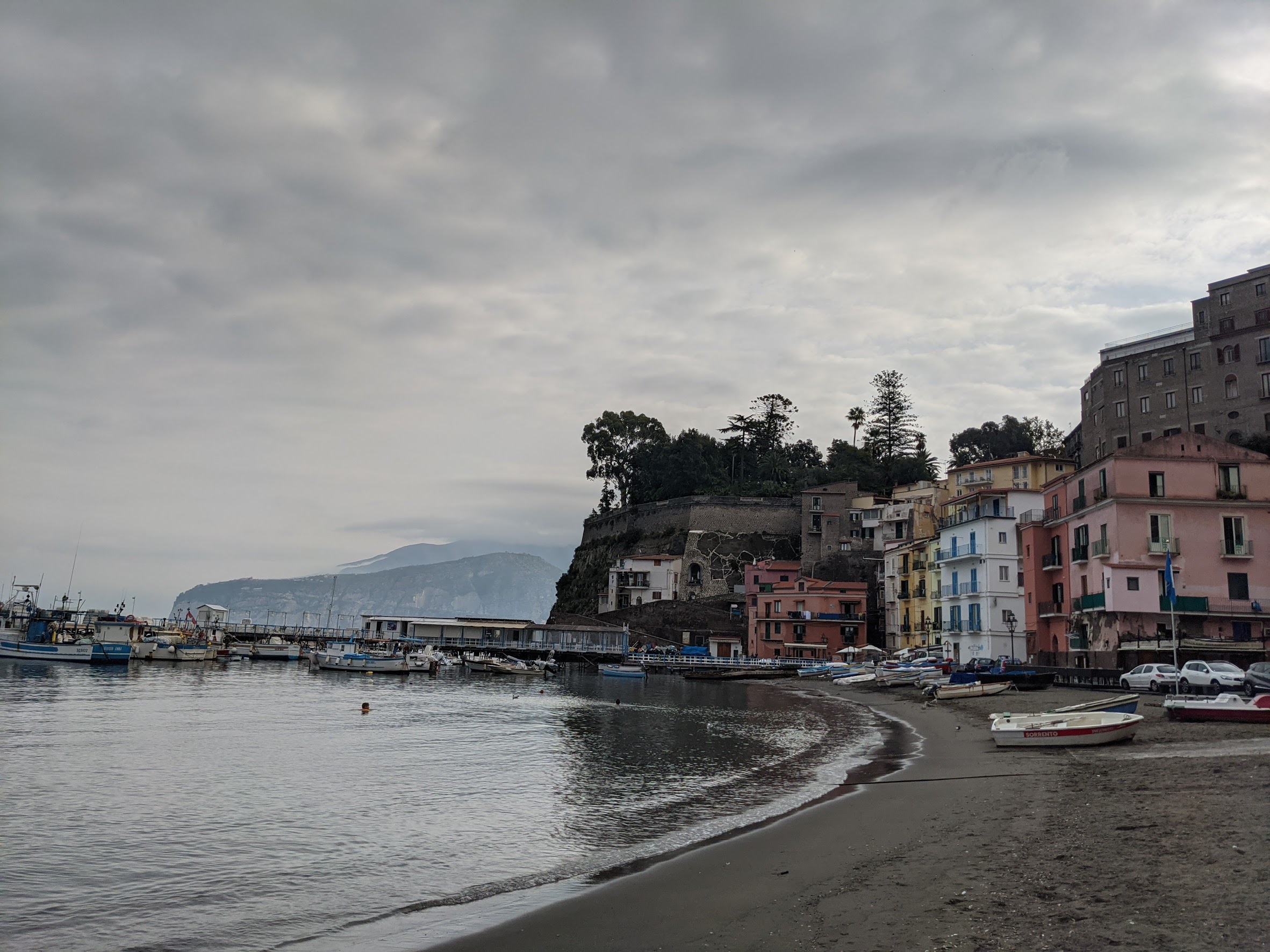 The bay in Sorrento