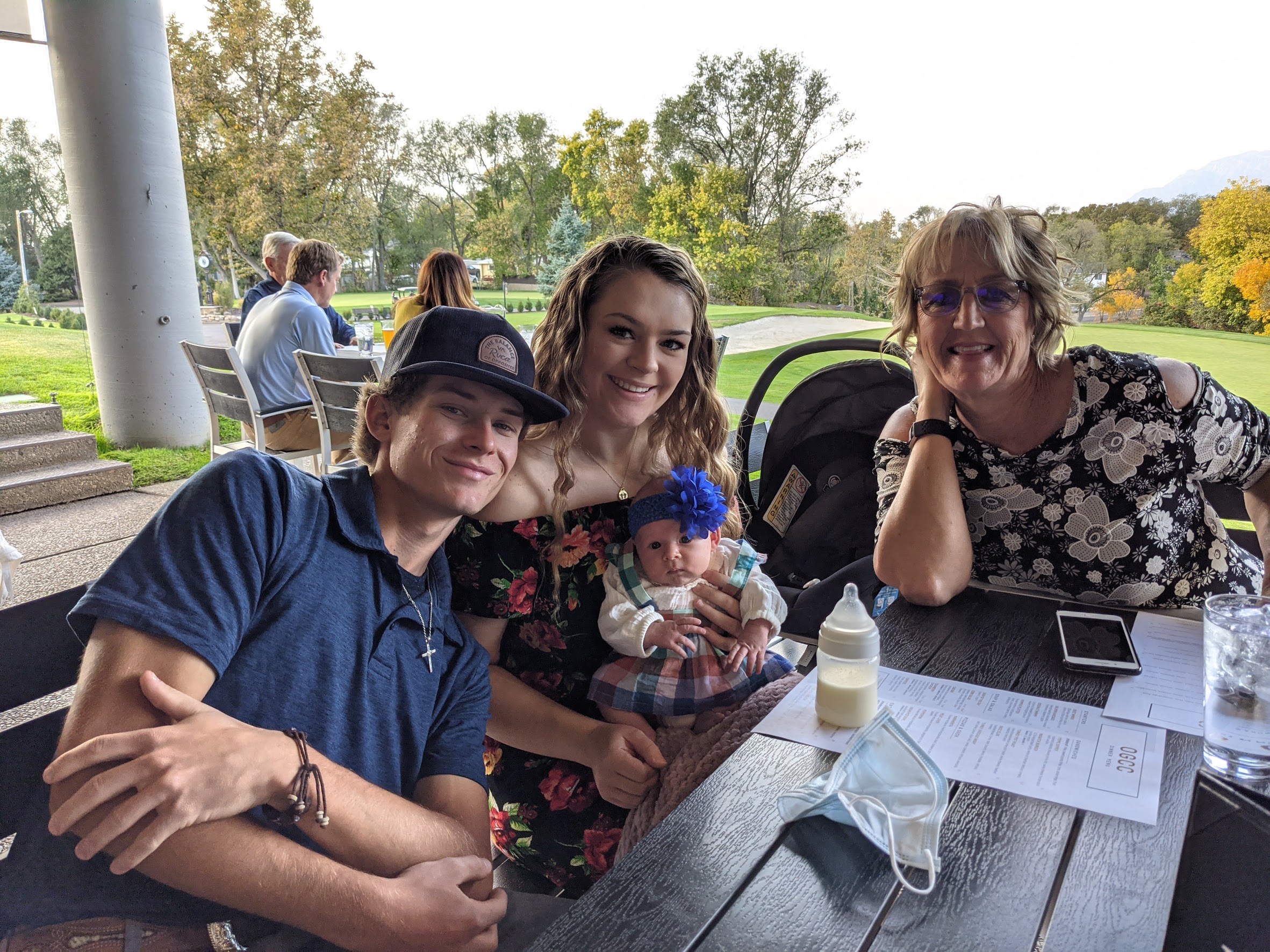Closer up on the family